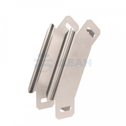                         Угол вертикальный внешний 45 градусов Стандарт INOX (AISI 409) 50х50 (PR16.2957)  (Промрукав) 
						