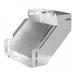                         Угол вертикальный внутренний 90 градусов Стандарт INOX (AISI 304) 200х80 (PR16.3269) (Промрукав)
						