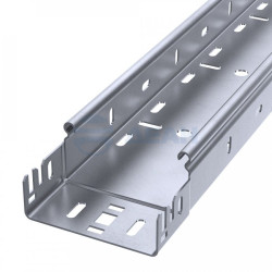                         Лоток перфорированный Профи INOX (AISI 316) 100х50x6000 (2,0 мм) (12 м/уп) (PR16.13470)  (Промрукав) 
						