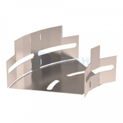                         Угол горизонтальный изменяемый 0-45 градусов Стандарт INOX (AISI 409) 100х50 (PR16.3644)  (Промрукав) 
						