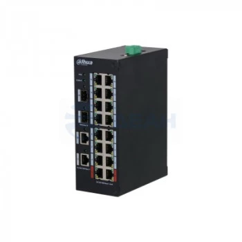 DH-S3220-16GT-190 Dahua Коммутатор неуправляемый с PoE