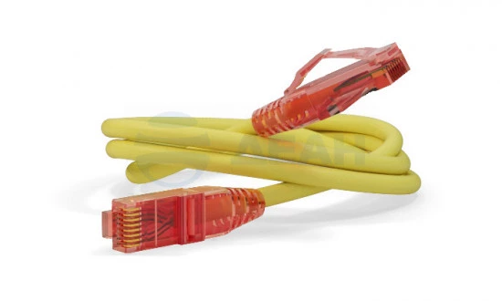 PC-LPM-UTP-RJ45-RJ45-C5e-10M-LSZH-YL Hyperline Патч-корд