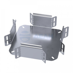                         Ответвитель Х-образный Стандарт INOX (AISI 316) 100х80 (PR16.3203) (Промрукав)
						