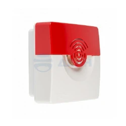 Оповещатель свето-звуковой ОПОП 124-7 12В (бело-красный) (226683) (Рубеж)