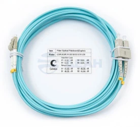Патч-корд FOP-50-LC-SC-5m (7351c)  (CABEUS)