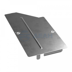                         Крышка переходника правого Стандарт INOX (AISI 304) 400х300 (PR16.5779)  (Промрукав) 
						