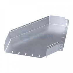                         Угол горизонтальный 90 градусов Стандарт INOX (AISI 316) 300х80 (PR16.3534) (Промрукав)
						