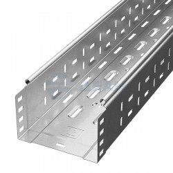                         Лоток перфорированный Стандарт INOX (AISI 304) 150х100х3000 (0,8 мм) (3 м/уп) (PR16.2331) (Промрукав)
						