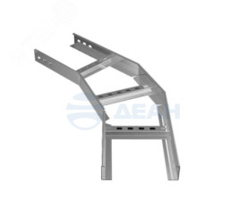                         Угол горизонтальный 45° 200х80х1,2 мм для лестничного лотка (650-313)  (ПожТехКабель) 
						