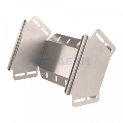                         Угол вертикальный внешний 90 градусов Стандарт INOX (AISI 409) 300х100 (PR16.3059)  (Промрукав) 
						