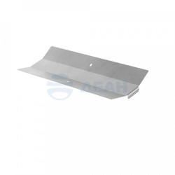                         Крышка угла верт. внутреннего 45 градусов Профи INOX (AISI 304) 500 (1,0 мм) (PR16.16886) (Промрукав) 
						