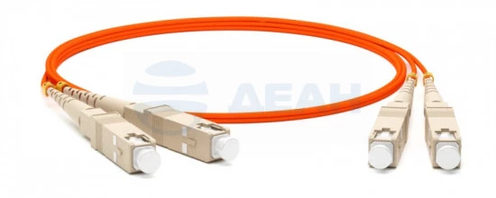 FC-D2-50-SC/PR-SC/PR-H-10M-LSZH-OR Hyperline Патч-корд