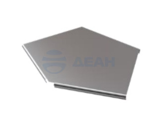                         Крышка плоского угла 90° 500x15х0,7 мм (547-007) (ПожТехКабель)
						