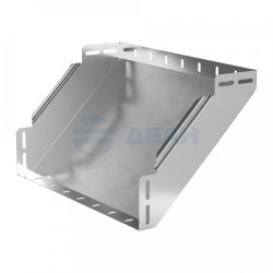                         Угол вертикальный внутренний 90 градусов Стандарт INOX (AISI 304) 400х100 (PR16.3276) (Промрукав)
						