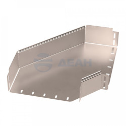                         Угол горизонтальный 90 градусов Стандарт INOX (AISI 409) 300х100 (PR16.3565)  (Промрукав) 
						