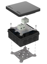                         Коробка огн.для о/п двухк.(60-0303-9005-FR10.0-8)  (Промрукав) 
						