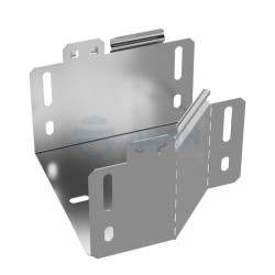                         Переходник левый Стандарт INOX (AISI 304) 150х100х100 (PR16.4247)  (Промрукав) 
						