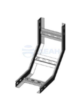 Угол вертикальный внутренний 90° (650-918) ПожТехКабель Угол внутренний вертикальный 90 градусов для лотков