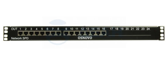 SP-IP16/1000PR OSNOVO Устройство грозозащиты для локальной вычислительной сети
