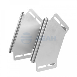                         Угол вертикальный внешний 45 градусов Стандарт INOX (AISI 304) 150х100 (PR16.2903) (Промрукав)
						