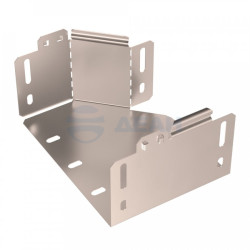                         Переходник правый Стандарт INOX (AISI 409) 200х150х100 (PR16.5860) (Промрукав) 
						