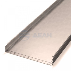                         Лоток неперфорированный Стандарт INOX (AISI 409) 600х80х3000 (1,0 мм) (6 м/уп) (PR16.2408)  (Промрукав) 
						