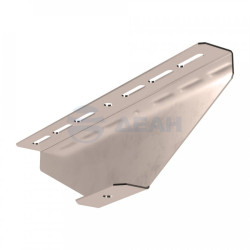                         Консоль для шпильки двусторонняя INOX (AISI 409) КШД-100 (PR16.3866)  (Промрукав) 
						