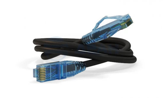 PC-LPM-UTP-RJ45-RJ45-C6-0.5M-LSZH-BK Hyperline Патч-корд