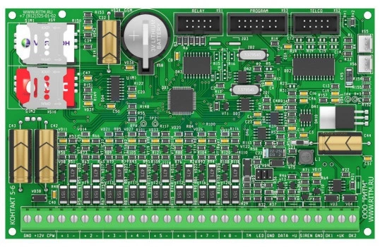 Контакт GSM 5-2 3G (без голоса) РИТМ Панель охранная