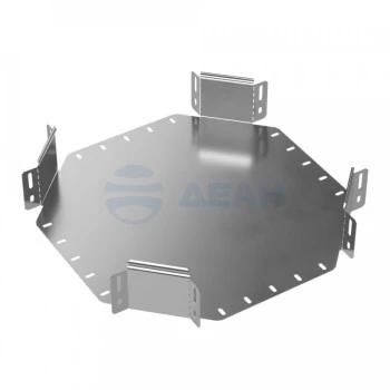 Ответвитель Х-образный (PR16.3183) Промрукав Ответвитель Х-образный для лотков