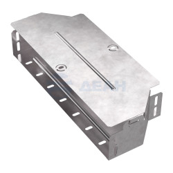                         Переходник симметричный с крышкой Стандарт 400х300х80(PR16.0656)  (Промрукав) 
						