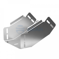                         Угол вертикальный внутренний 45 градусов Стандарт INOX (AISI 304) 150х80 (PR16.3146) (Промрукав)
						