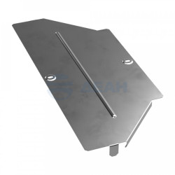                         Крышка переходника симметричного Стандарт INOX (AISI 304) 500х300 (PR16.5980)  (Промрукав) 
						