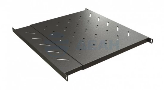 TSD3L-0.5U-405/700-RAL9005 Hyperline Полка раздвижная