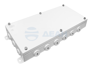                         Коробка монтажная КМ IP66(Р)-2040 18 вводов (8-13)  (Гефест) 
						