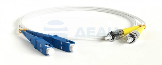 FC-D2-9A1-SC/UR-ST/UR-H-1M-LSZH-WH Hyperline Патч-корд