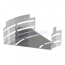                         Угол горизонтальный изменяемый 0-45 градусов Стандарт INOX (AISI 304) 200х80 (PR16.3591) (Промрукав )
						