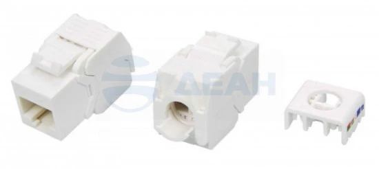 KJ8-8P8C-C5e-180-TLS-WH Hyperline Вставка Keystone Jack