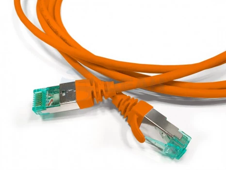 PC-LPT-SFTP-RJ45-RJ45-C6a-1.5M-LSZH-OR Hyperline Патч-корд