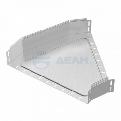                         Угол горизонтальный 45 градусов Стандарт HDZ 500х100 (PR16.1630)  (Промрукав) 
						