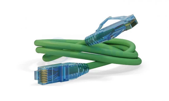 PC-LPM-UTP-RJ45-RJ45-C6-3M-LSZH-GN Hyperline Патч-корд