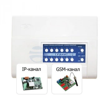 Гранит-12 (USB) с УК и IP-коммуникаторами Сибирский Арсенал Прибор приемно-контрольный охранно-пожарный
