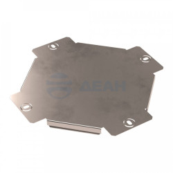                         Крышка ответвителя Х-образного Стандарт INOX (AISI 409) 100 (PR16.3254)  (Промрукав) 
						