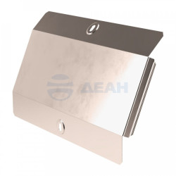                         Крышка угла вертикального внешнего 90 градусов Стандарт INOX (AISI 409) 200 (PR16.3072)  (Промрукав) 
						