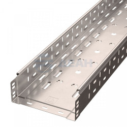                         Лоток перфорированный Стандарт INOX (AISI 409) 200х80х3000 (0,8 мм) (6 м/уп) (PR16.2418)  (Промрукав) 
						