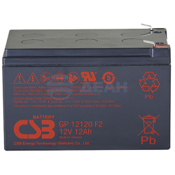                         Аккумулятор GP12120 (АКБ 12-12) (CSB) 
						