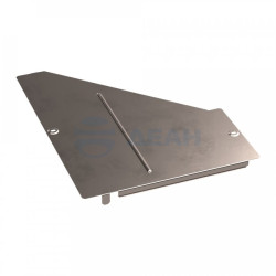                         Крышка переходника правого Стандарт INOX (AISI 409) 500х200 (PR16.5913) (Промрукав) 
						