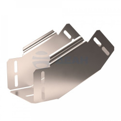                         Угол вертикальный внутренний 45 градусов Стандарт INOX (AISI 409) 100х80 (PR16.3315)  (Промрукав) 
						