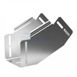                         Угол вертикальный внутренний 45 градусов Стандарт INOX (AISI 304) 100х100 (PR16.3144) (Промрукав)
						