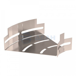                         Угол горизонтальный изменяемый 0-45 градусов Стандарт INOX (AISI 409) 150х50 (PR16.3647)  (Промрукав) 
						